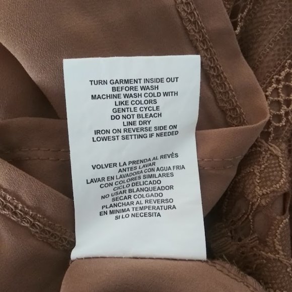 Taylor & Sage women's size M brown floral top - Picture 14 of 14